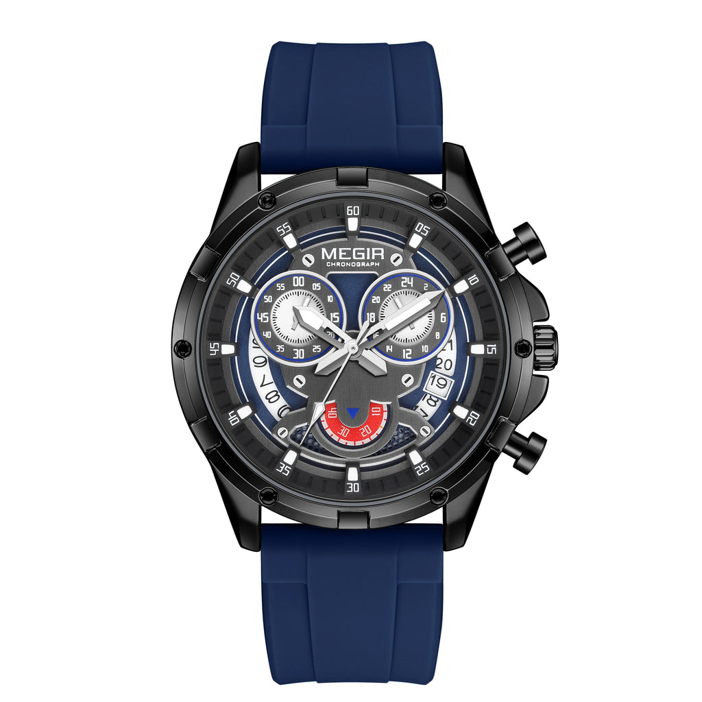 Reloj Cronógrafo Deportivo Militar para Hombre – Essence Signature