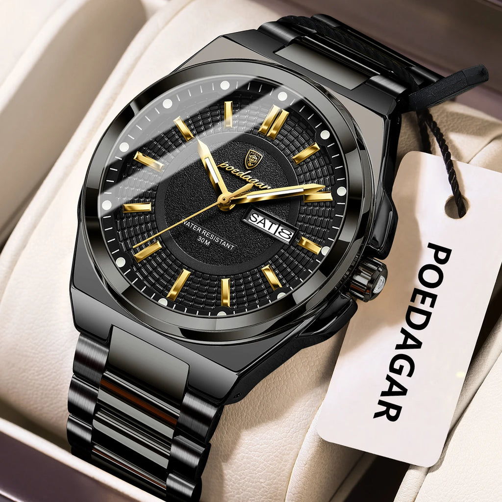 Reloj Clásico de Acero Inoxidable para Hombre – Essence Signature
