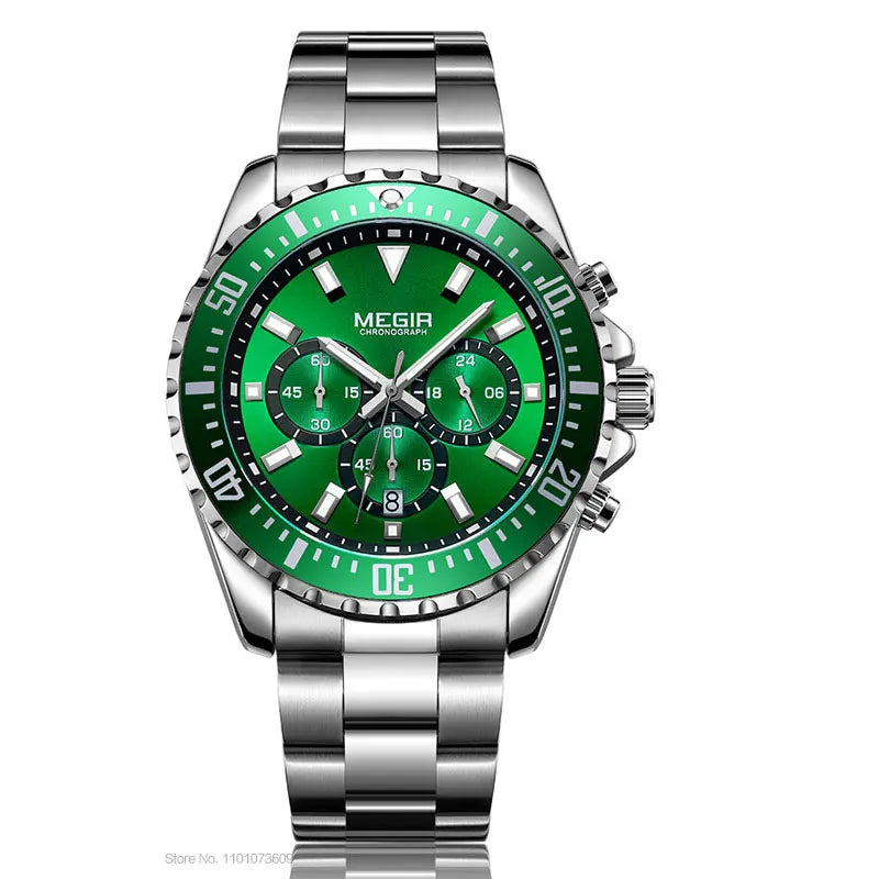 Reloj Cronógrafo de Acero para Hombre – Essence Signature