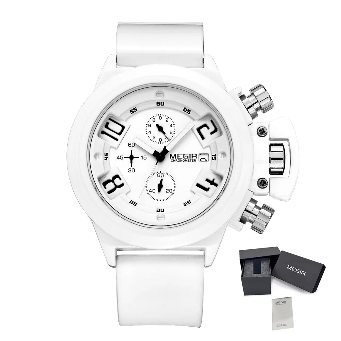 Reloj Cronógrafo Deportivo de Gran Esfera para Hombre – Essence Signature