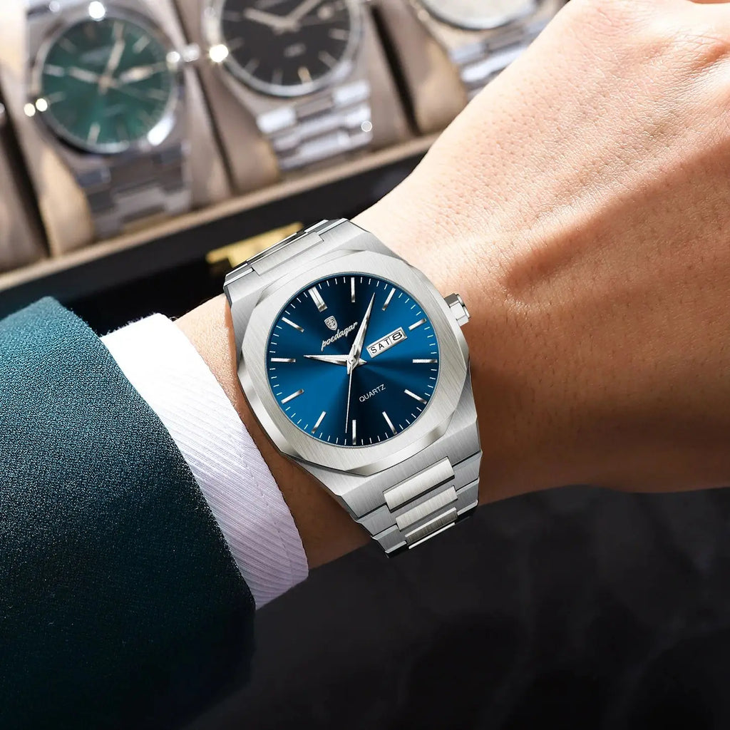 Reloj de Acero Inoxidable para Hombre – Essence Signature