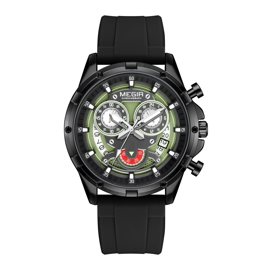 Reloj Cronógrafo Deportivo Militar para Hombre – Essence Signature