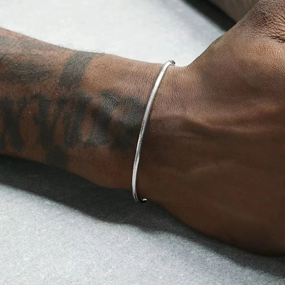 Pulsera Snake de Plata 925 – 3 mm