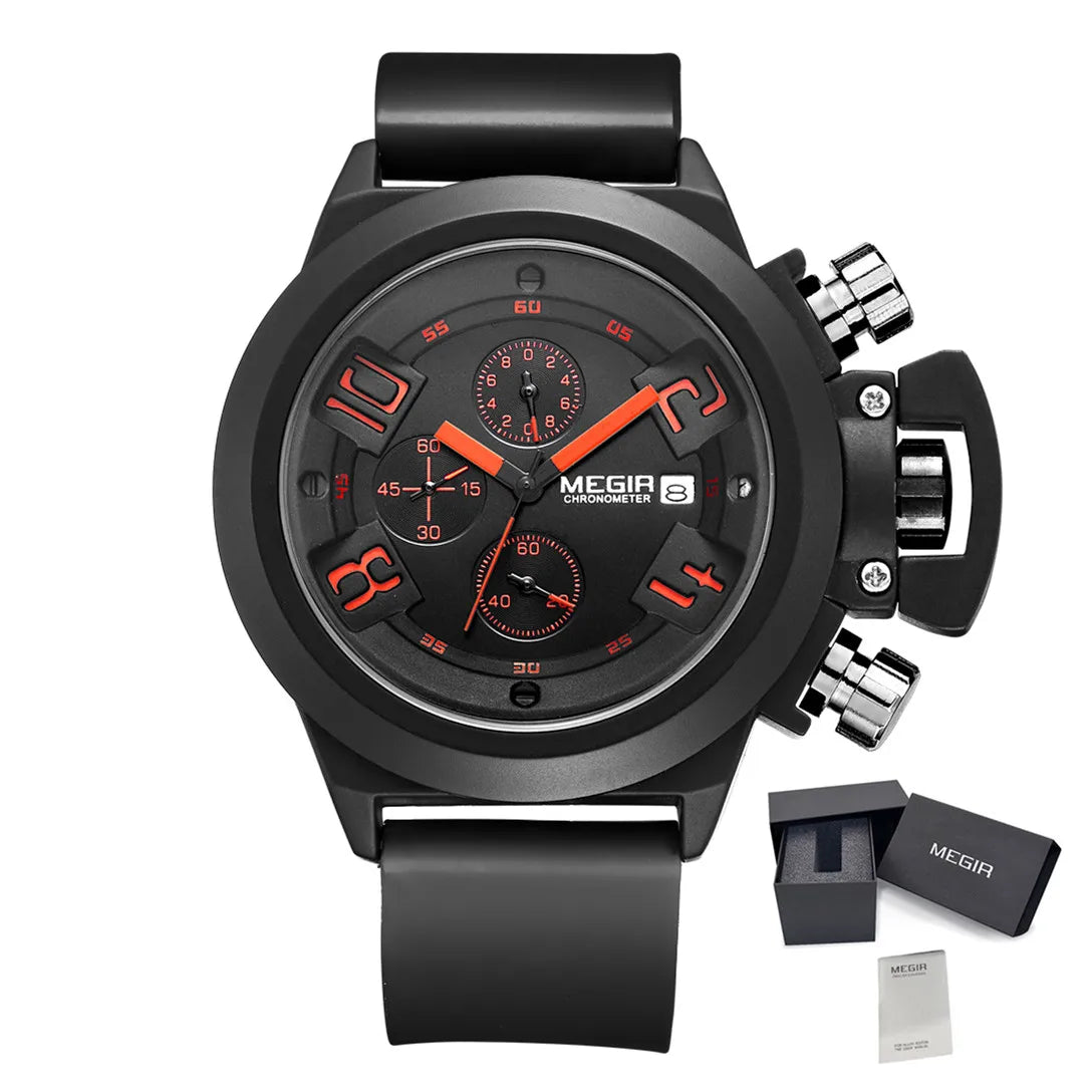Reloj Cronógrafo Deportivo de Gran Esfera para Hombre – Essence Signature