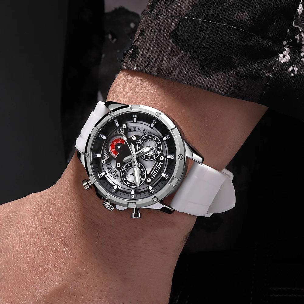 Reloj Cronógrafo Deportivo Militar para Hombre – Essence Signature