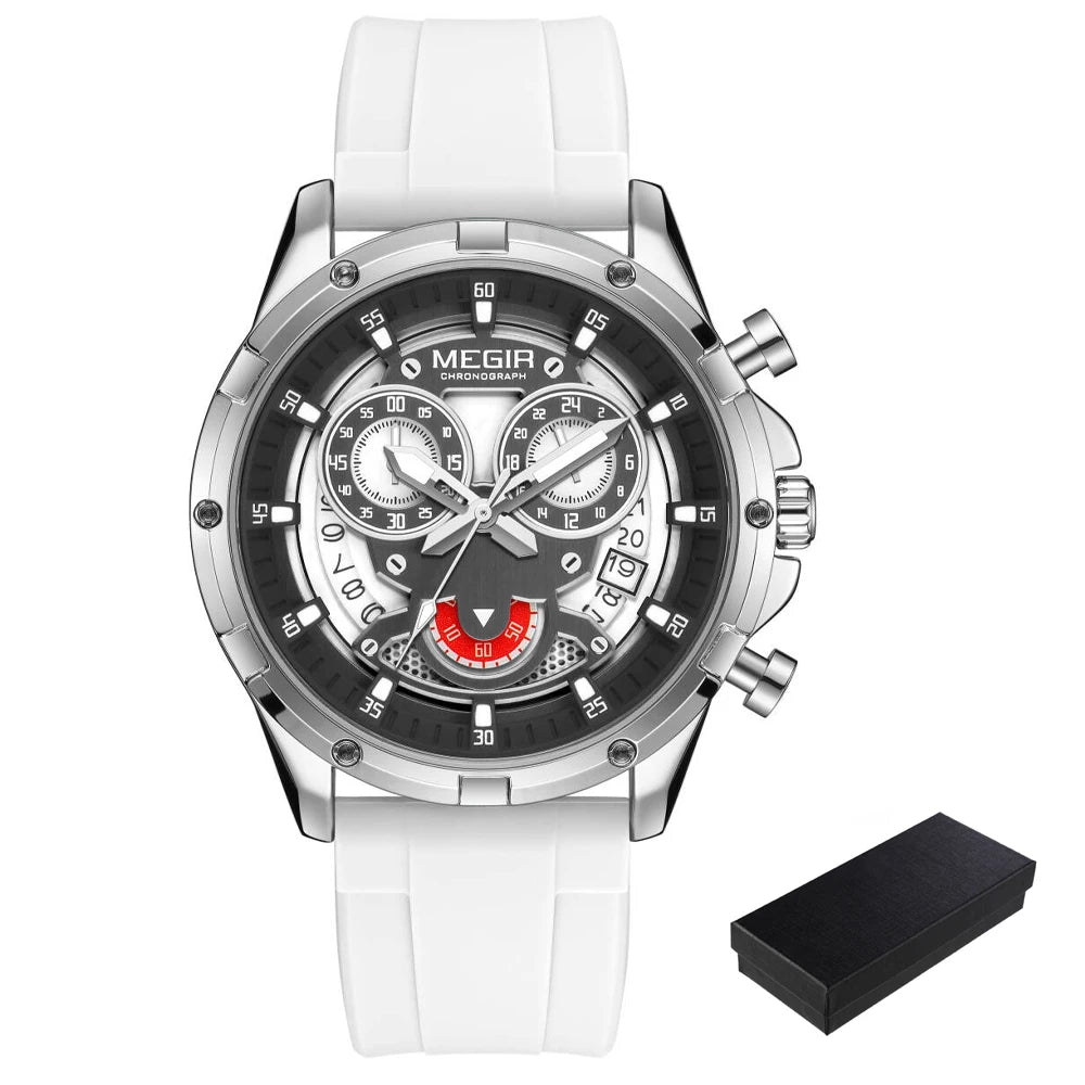 Reloj Cronógrafo Deportivo Militar para Hombre – Essence Signature
