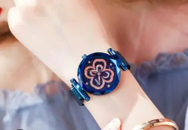 Reloj de Cuarzo para Mujer OLEVS con Diseño de Trébol